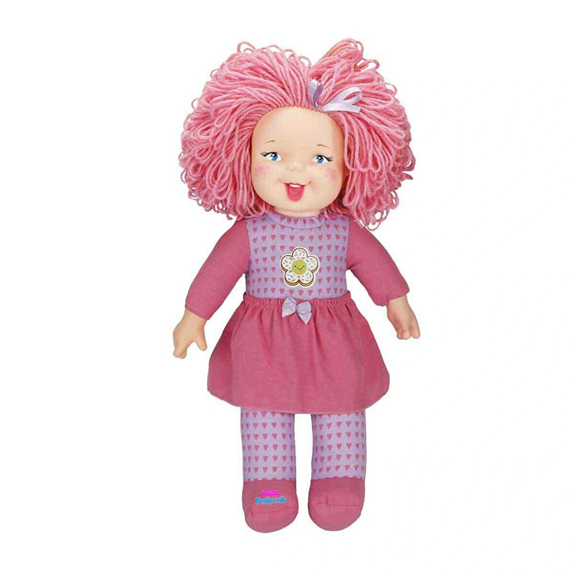 45 Cm Sevimli Pembe Saçlı Oyuncak Efsane Lahana Bebek