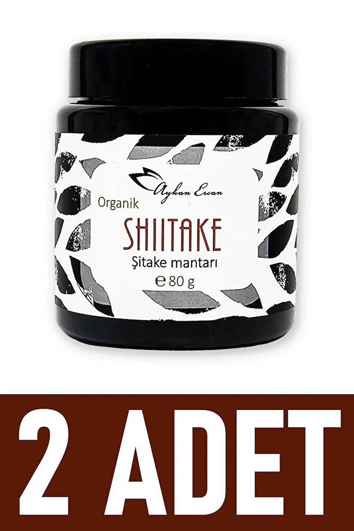 Organik Shiitake Mantarı 80 gr (2 Adet)