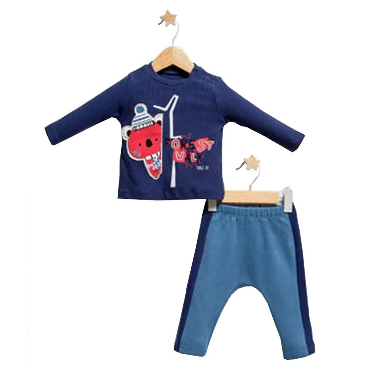 Tongs Baby Forest Walk Koala 2'li Bebek Takımı 4586