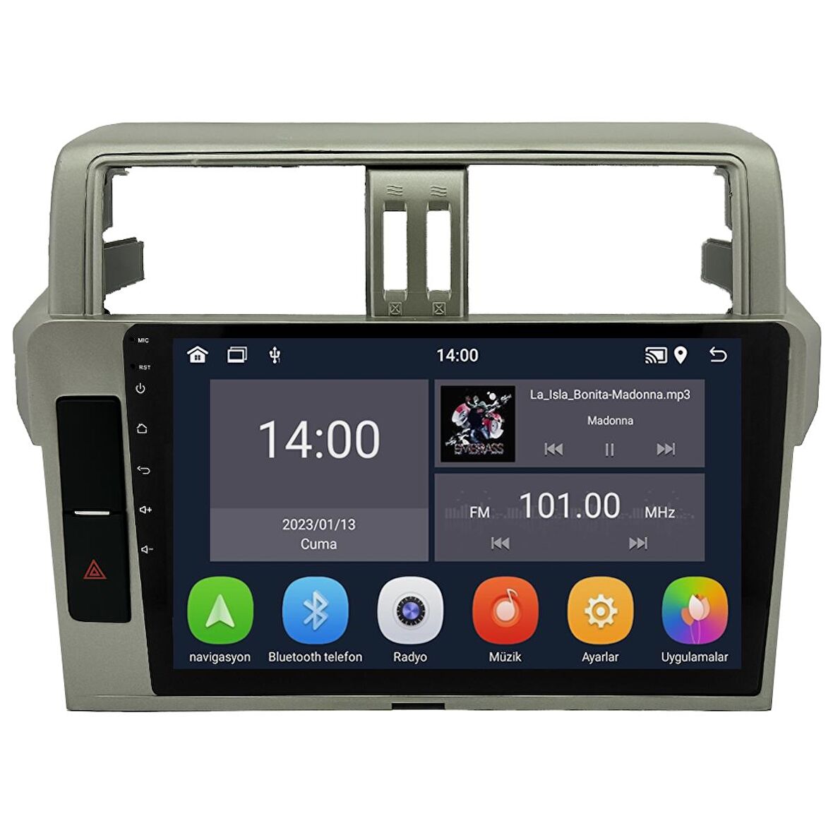 Toyota Prado Android Multimedya Sistemi (2014-2019) CRV-4555XD