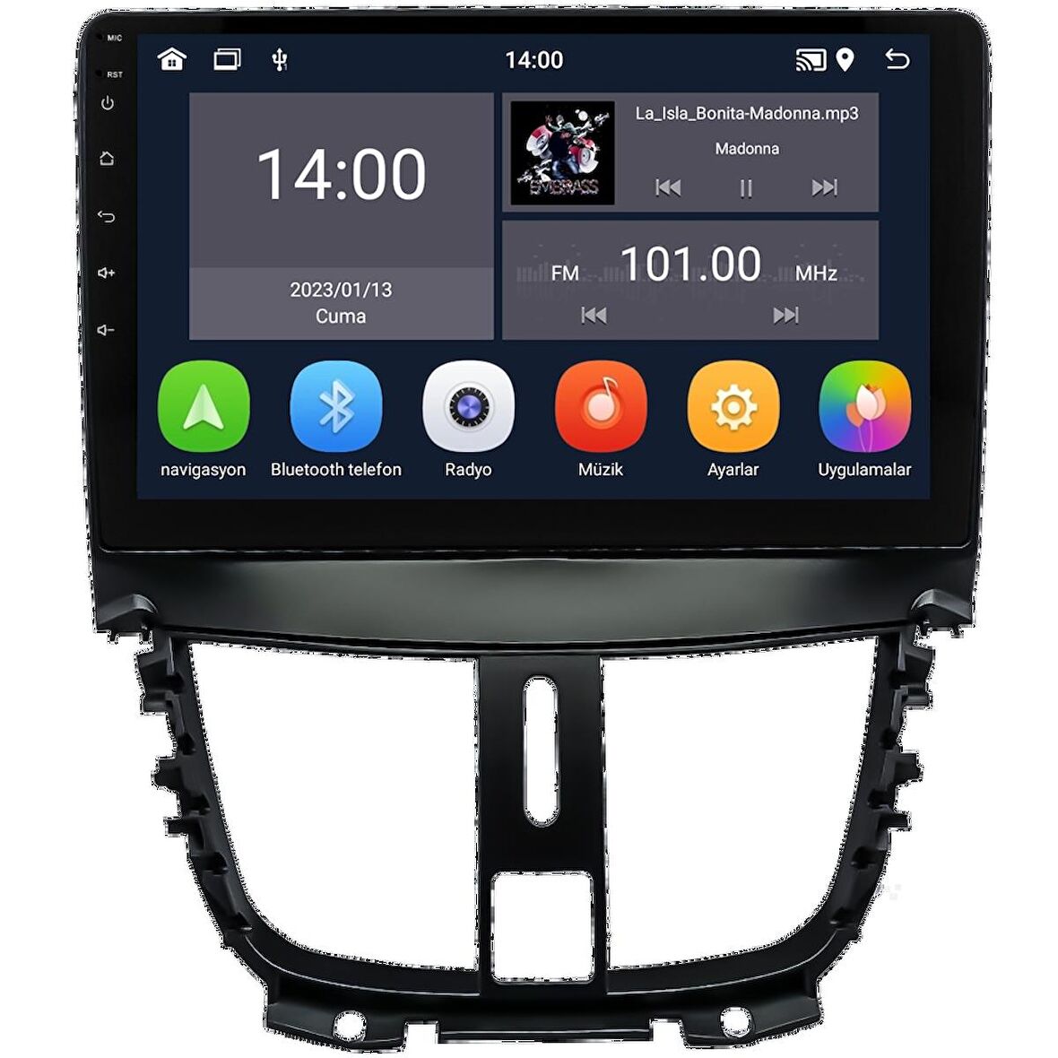 Peugeot 207 Android Multimedya Sistemi (2006-2012)