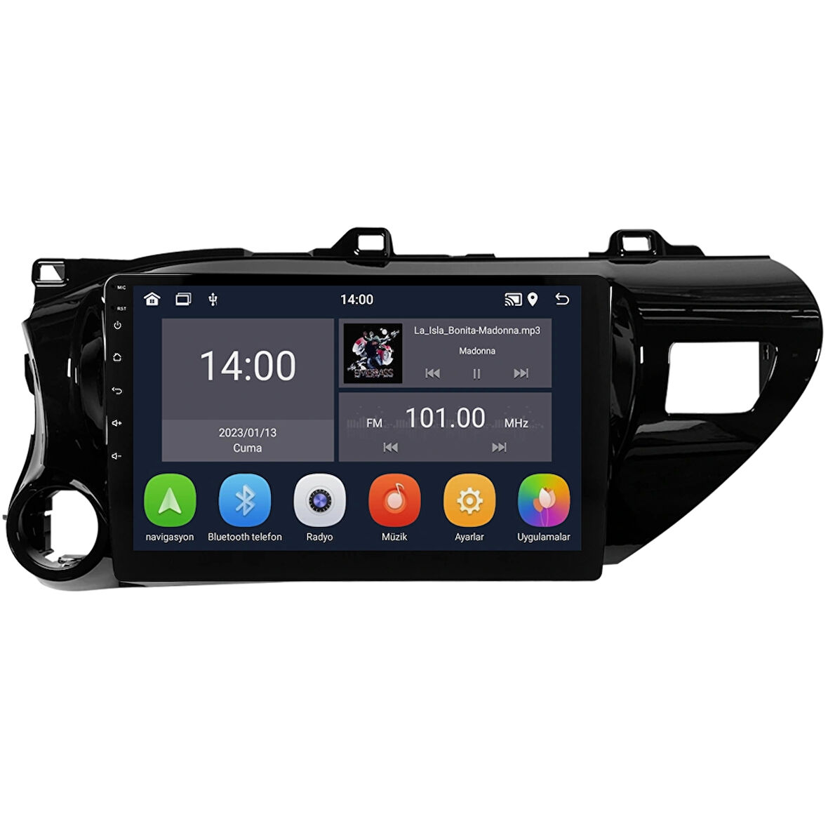 Toyota Hilux Android Multimedya Sistemi (2017-2024) CRV-4785XD