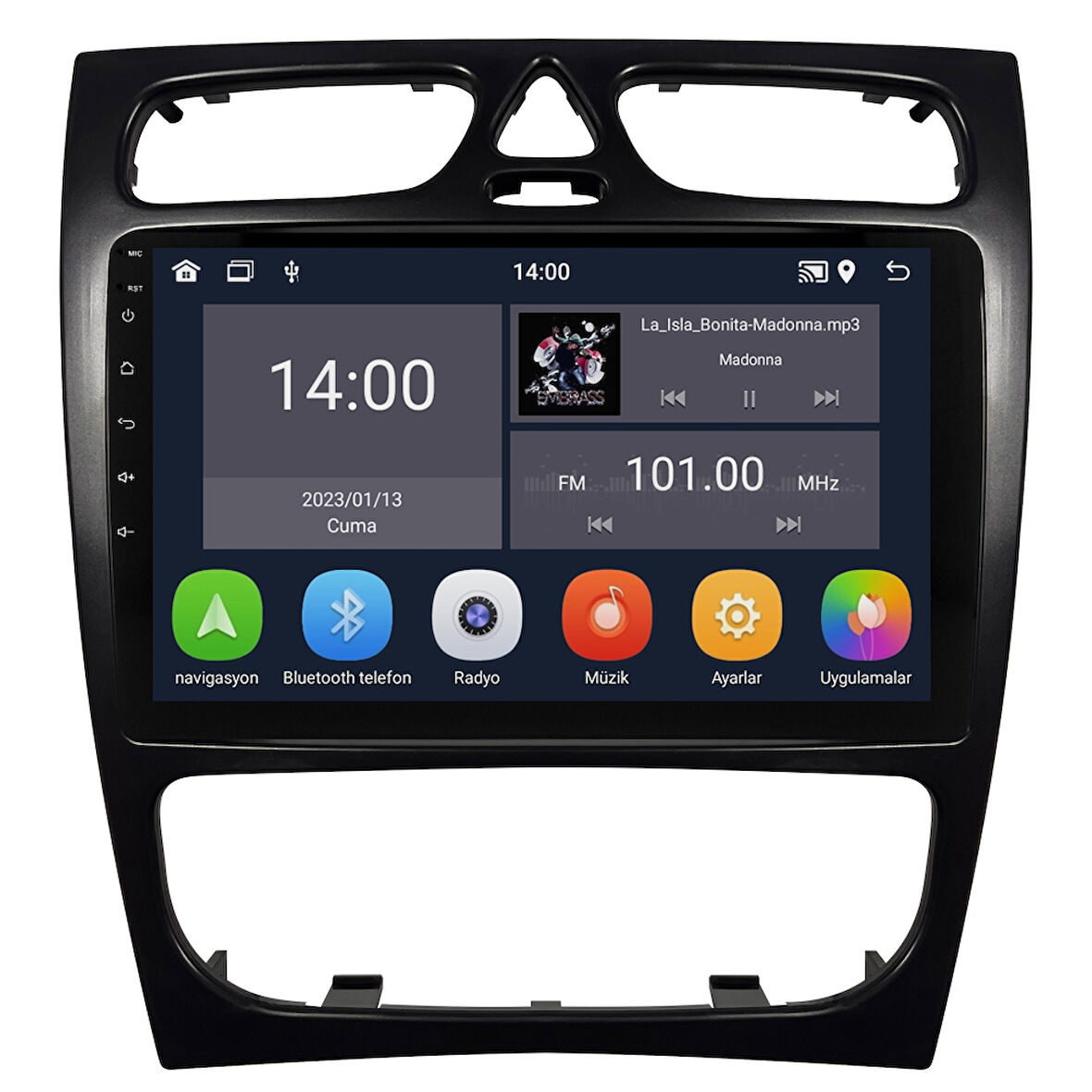 Mercedes C Serisi W203 Android Multimedya Sistemi (2002-2004) CRV-4839XD