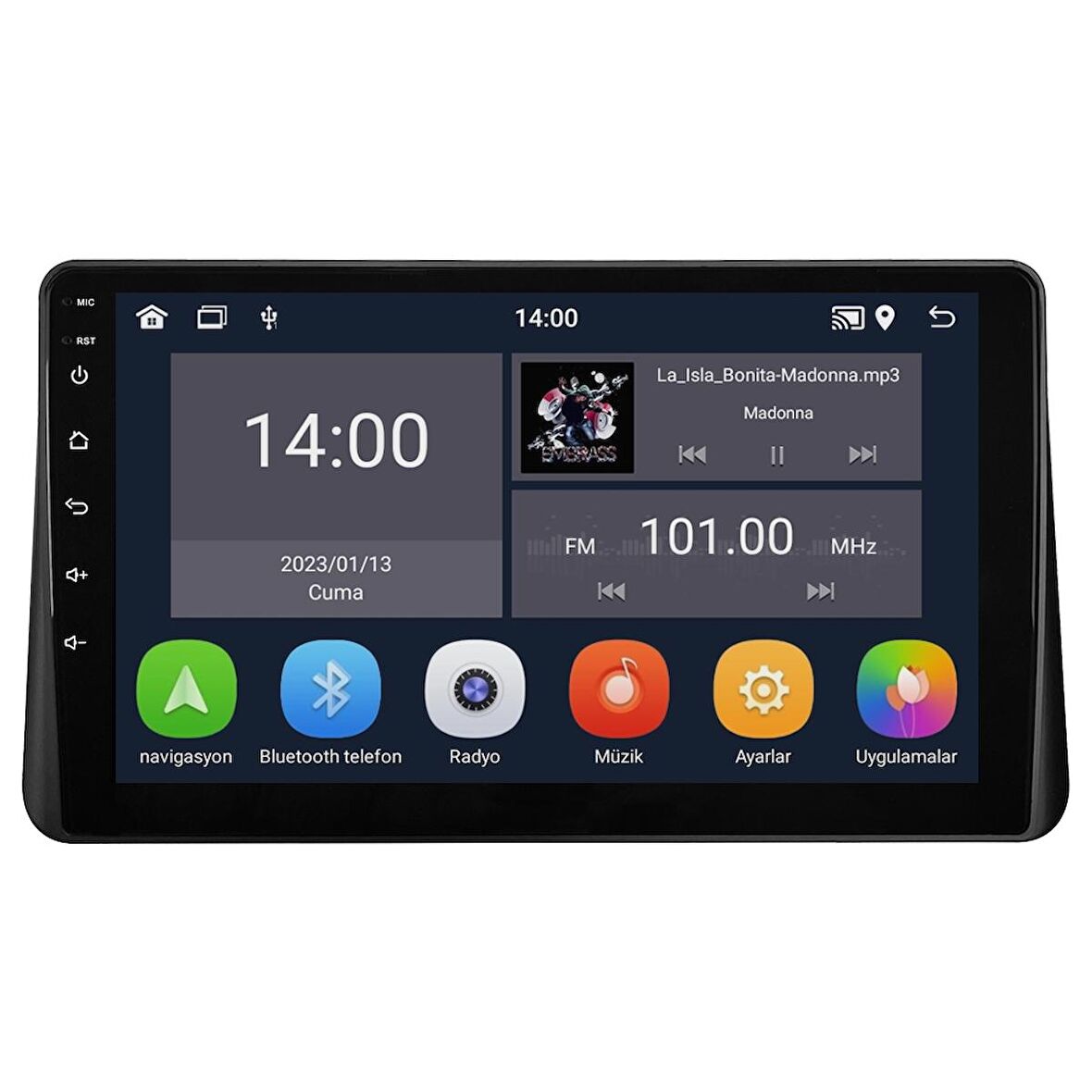 Ford Courier Android Multimedya Sistemi (2013-2024) CRV-4112XD