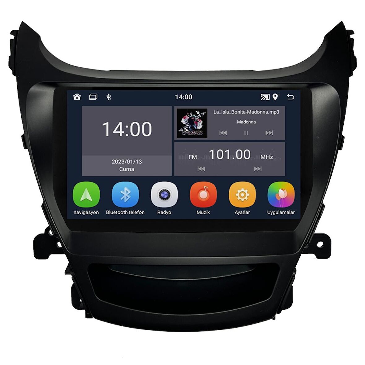 Hyundai Elantra Android Multimedya Sistemi (2012-2014)