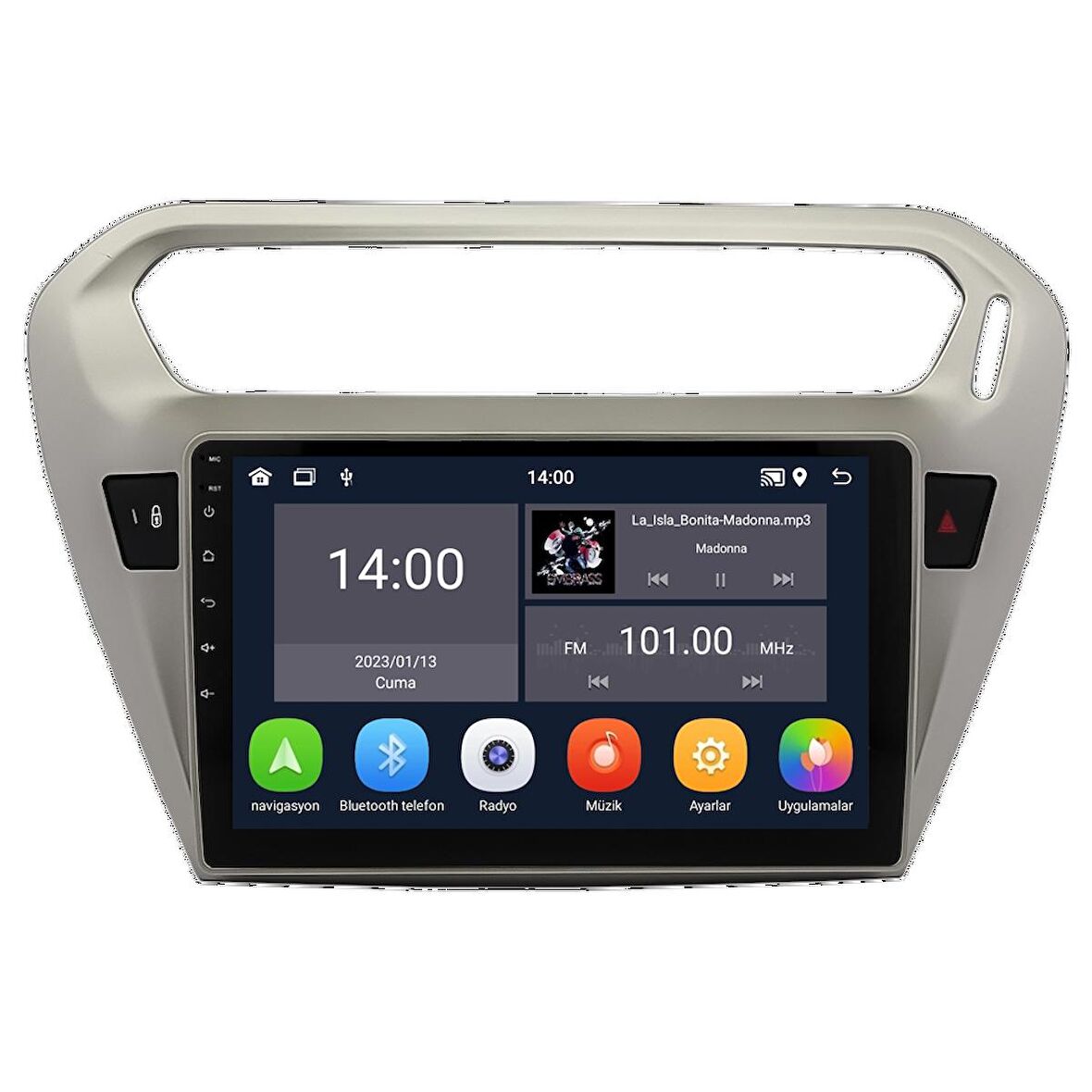 Citroen C-Elysee Android Multimedya Sistemi (2012-2020)