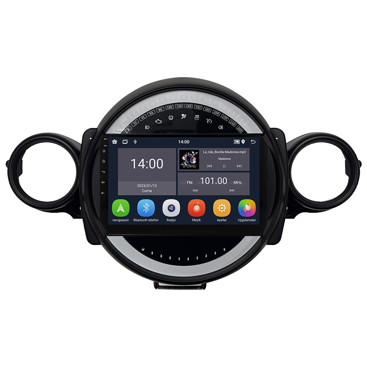 Mini Cooper Android Multimedya Sistemi (2007-2011) CRV-4770XD