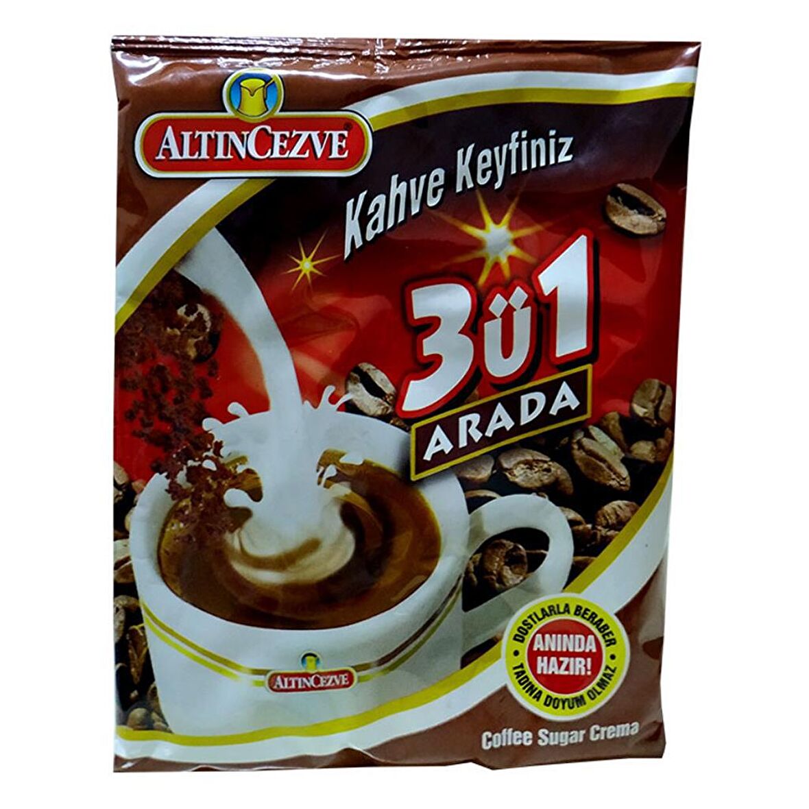 Altıncezve 3'ü 1 Arada Sade 250 gr Paket 