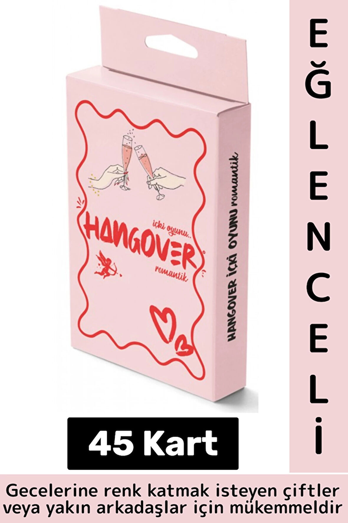 Eğlenceli Arkadaş Parti Özel Gün Sevgililer Günü Çift Cesur Oyun Hangover Mini İçki Oyunu-Romantik