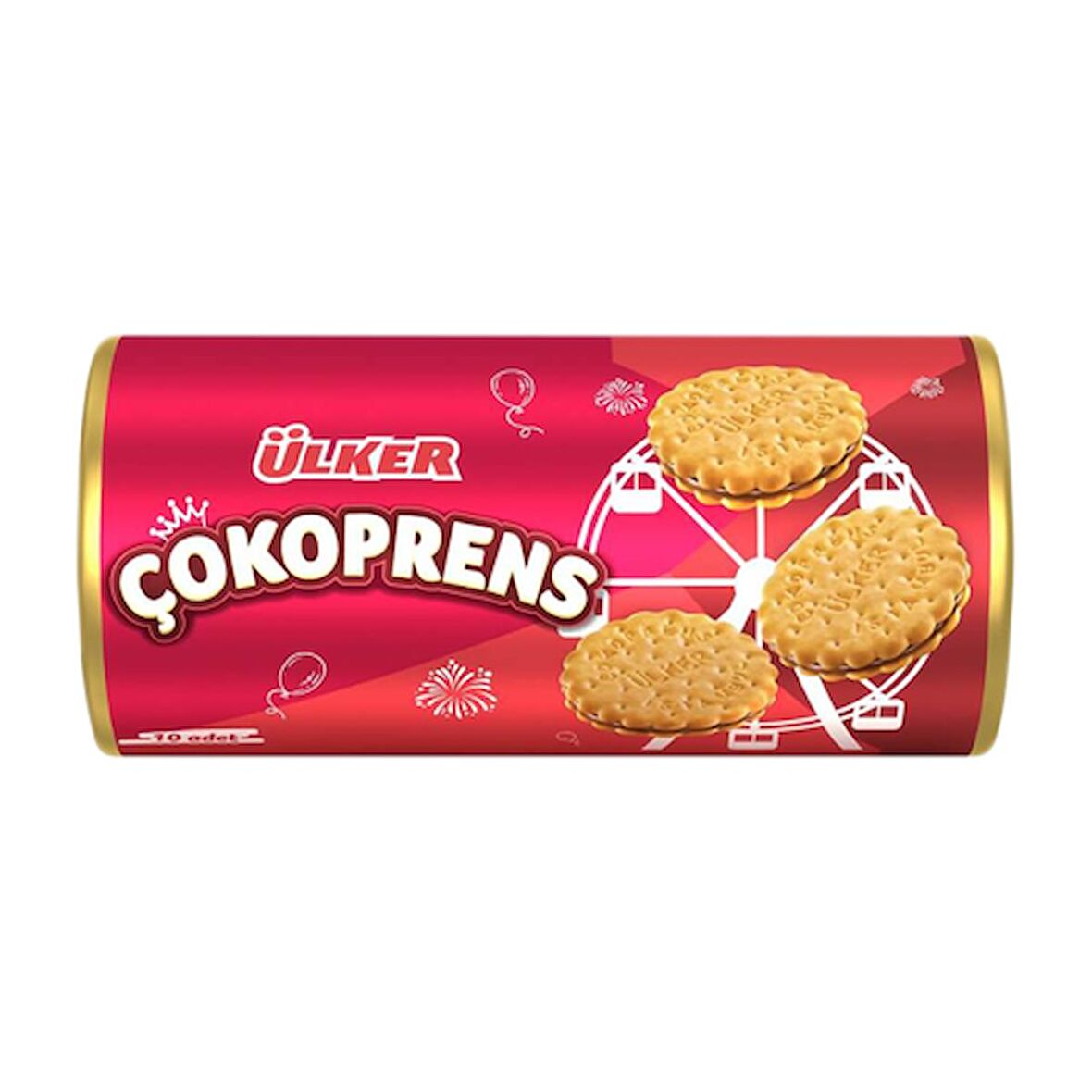 Ülker Çokoprens Bisküvi 10'lu 300 Gr