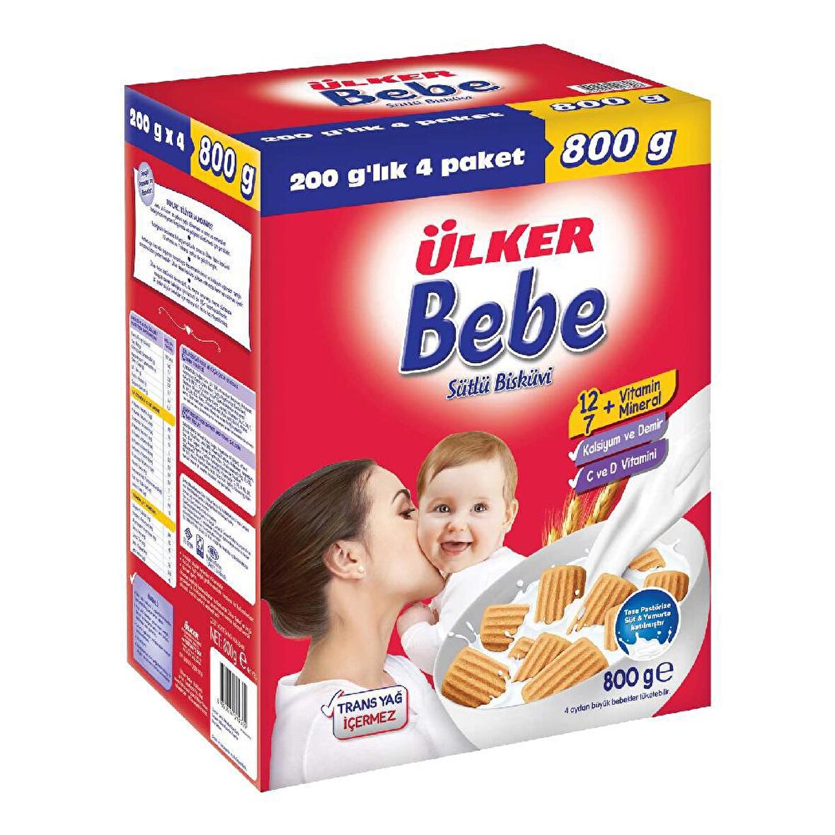 ÜLKER BEBE BİSKÜVİSİ 800GR