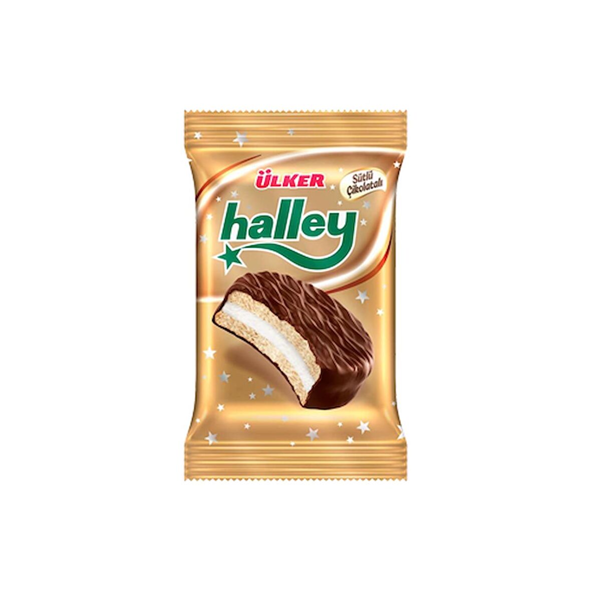 Ülker Halley Çikolata Kaplamalı Bisküvi 30 Gr