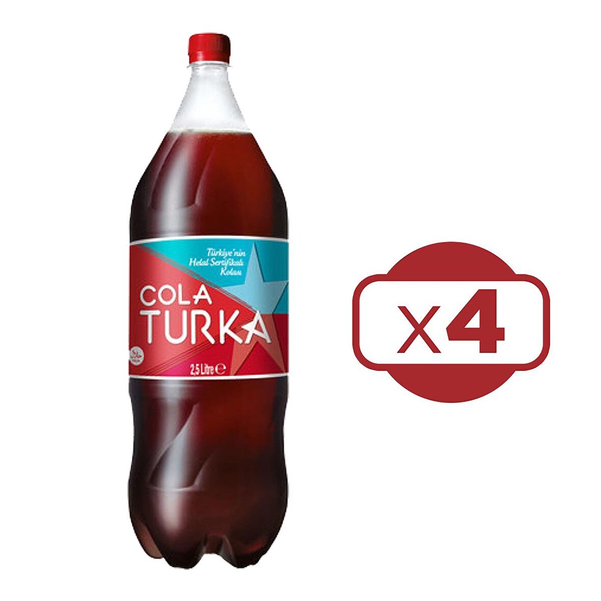 Cola Turka 2,5 lt x 4 Adet