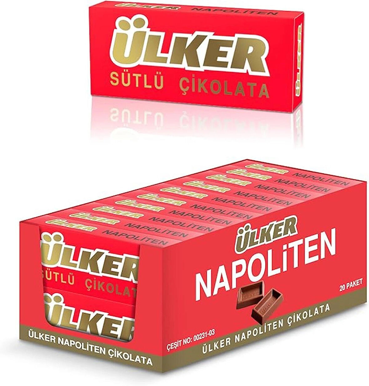 Ülker Napoliten 20 adet 33 G(20x33gr)