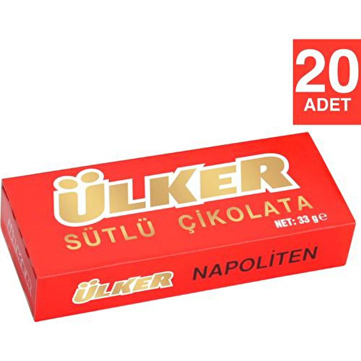 Ülker Napoliten 33 gr x 20 Adet