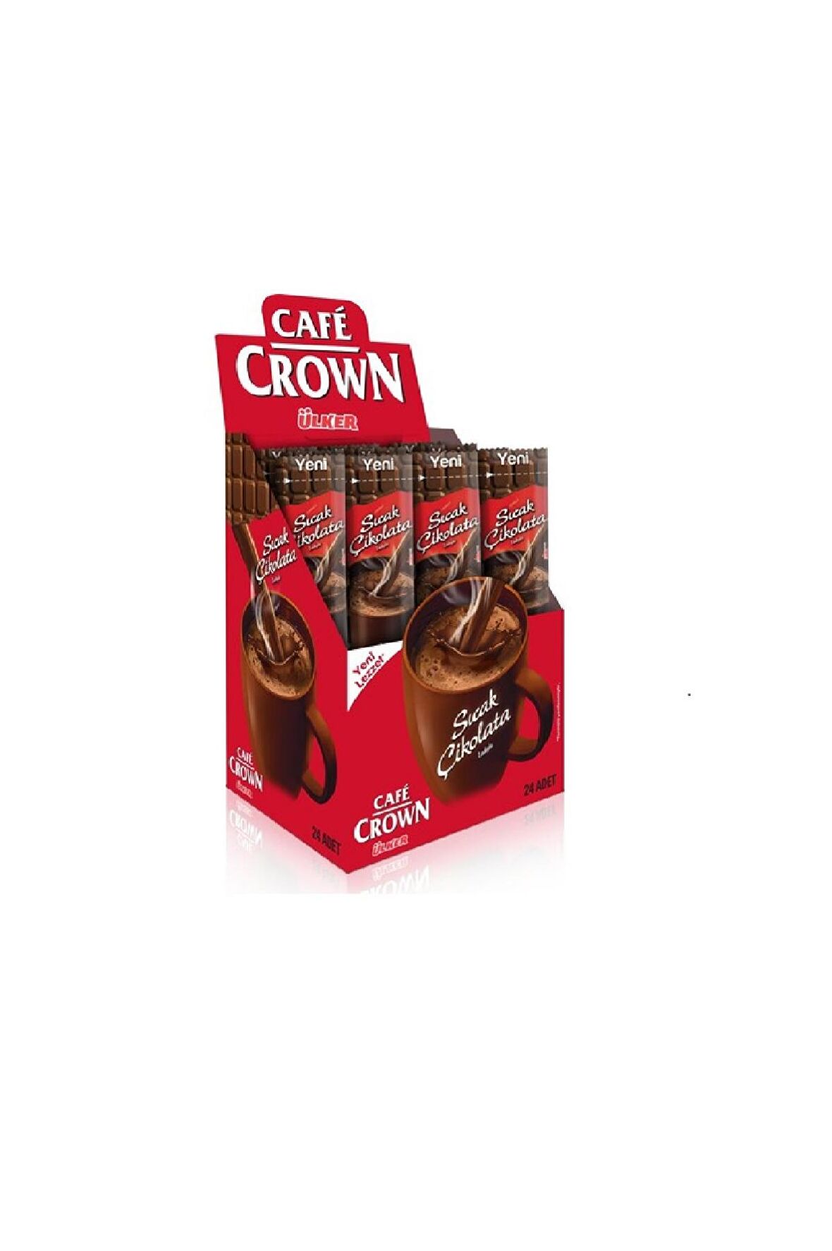 Cafe Crown Sıcak Çikolata 18,5 Gr x24 Adet