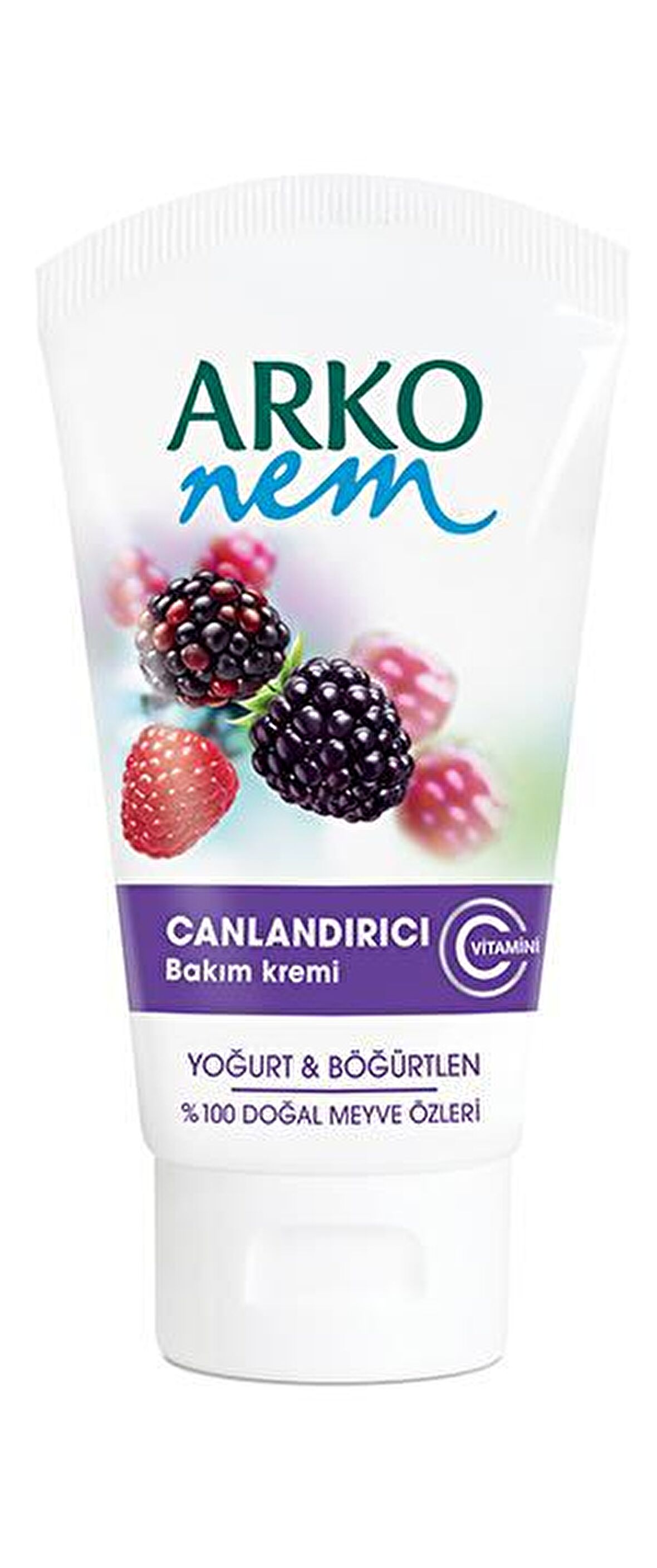 Arko Nem Yoğurt Böğürtlen Tüp Krem 75 Ml