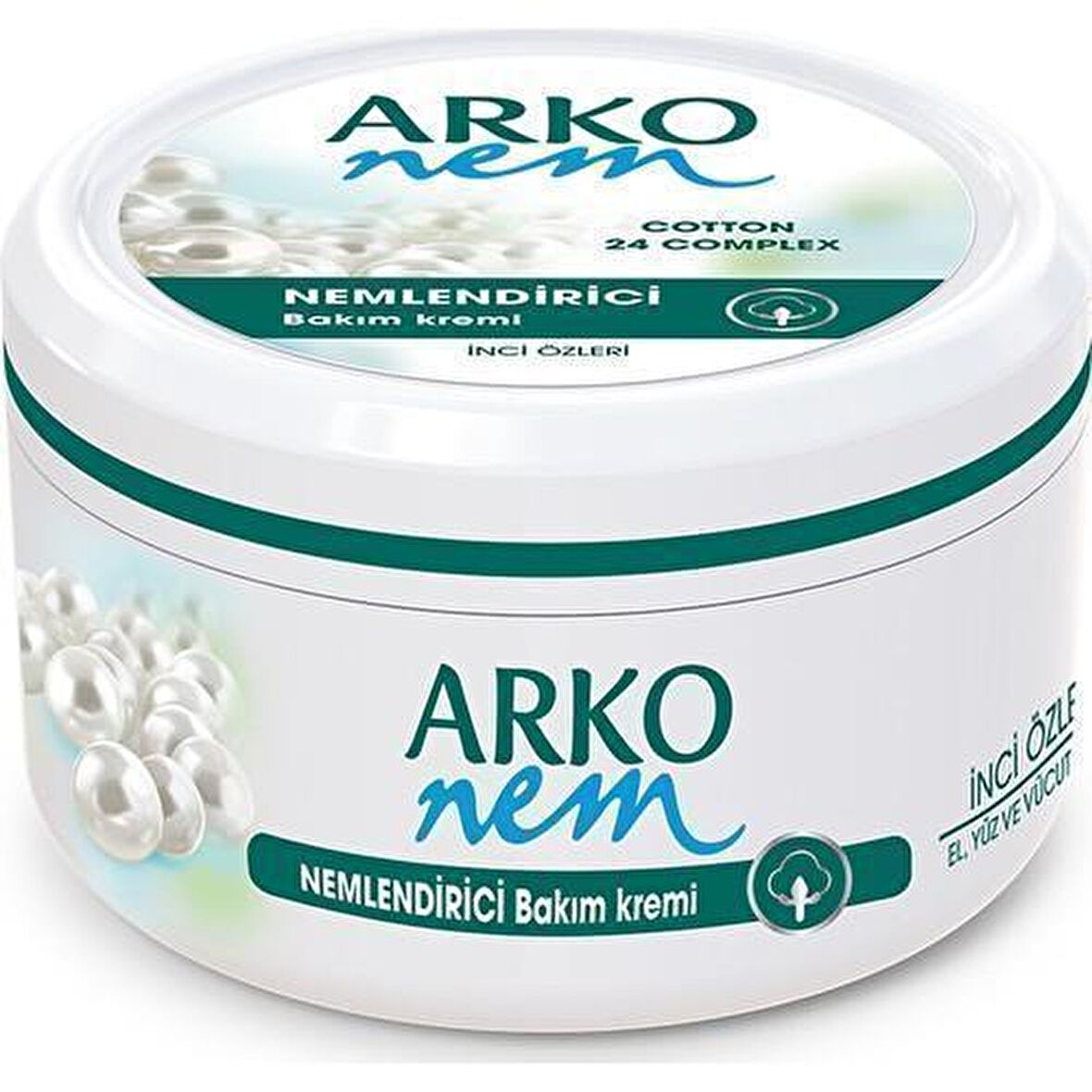 Arko Nem İnci Özlü Kavanoz Krem 300 Ml