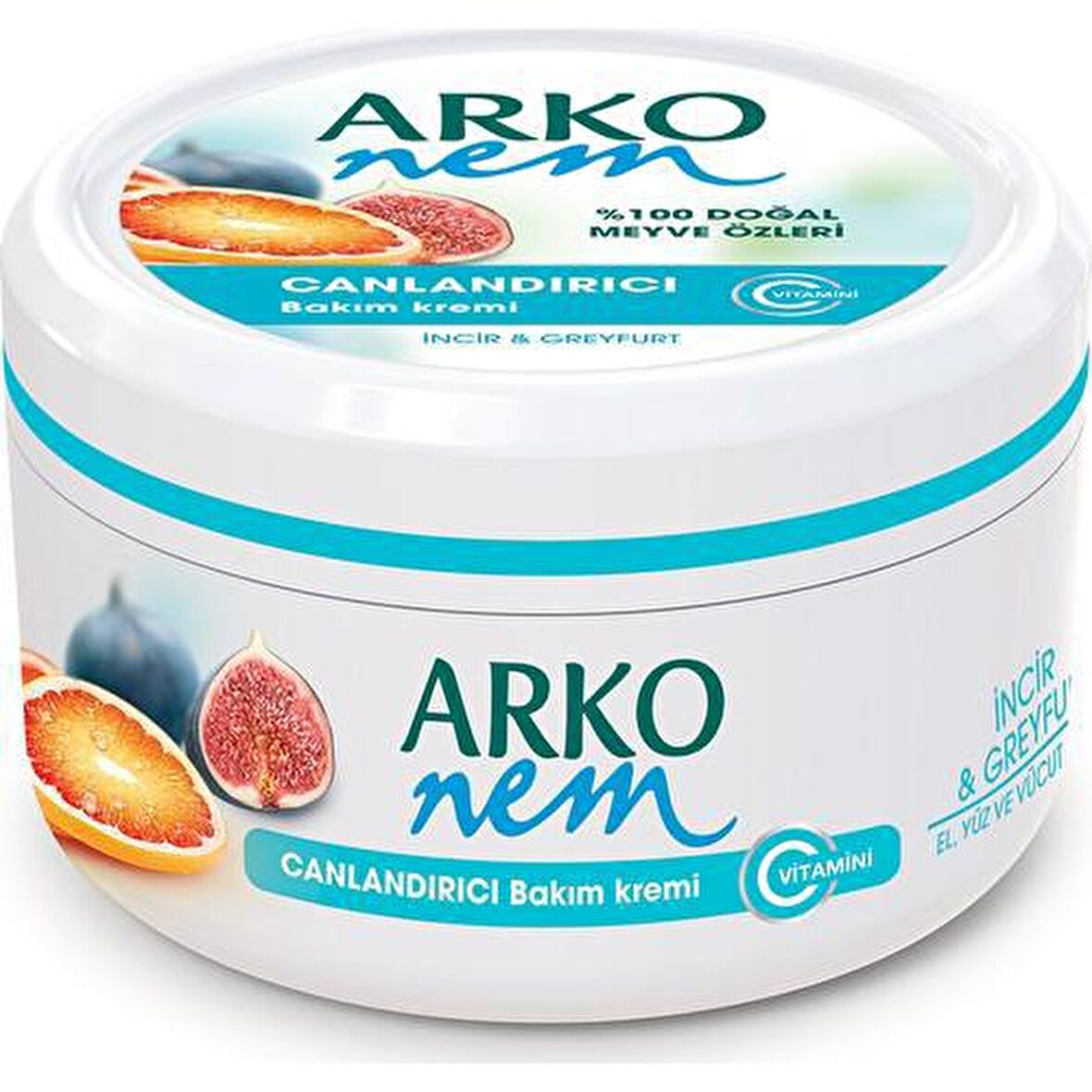 Arko Nem İncir- Greyfurt Meyveli Bakım Kremi 300ml