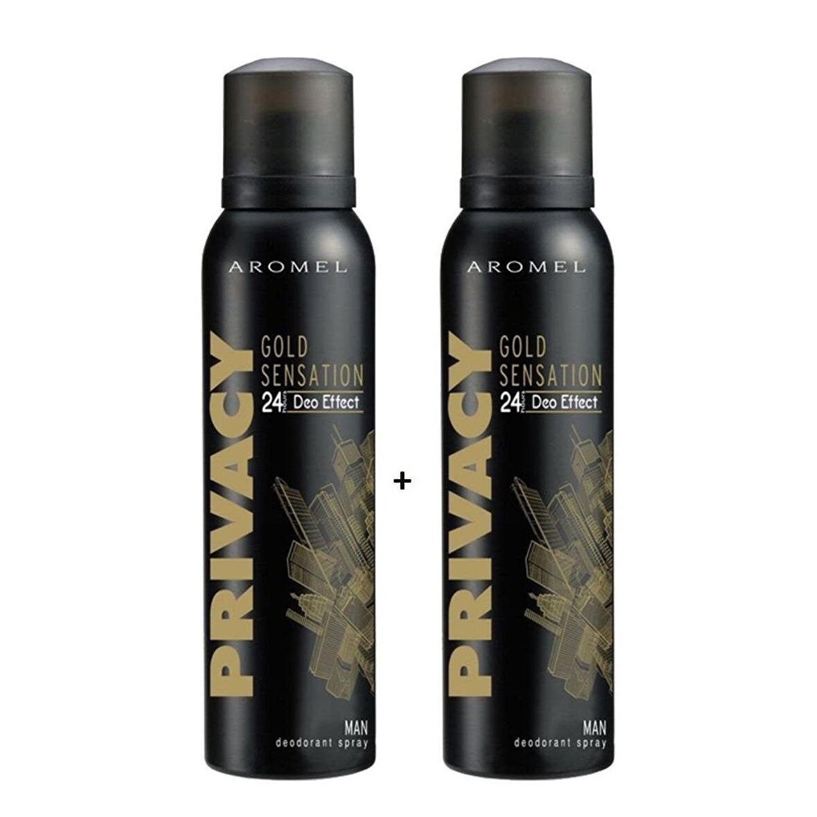 Prıvacy Man Pudrasız Erkek Sprey Deodorant 150 ml x 2