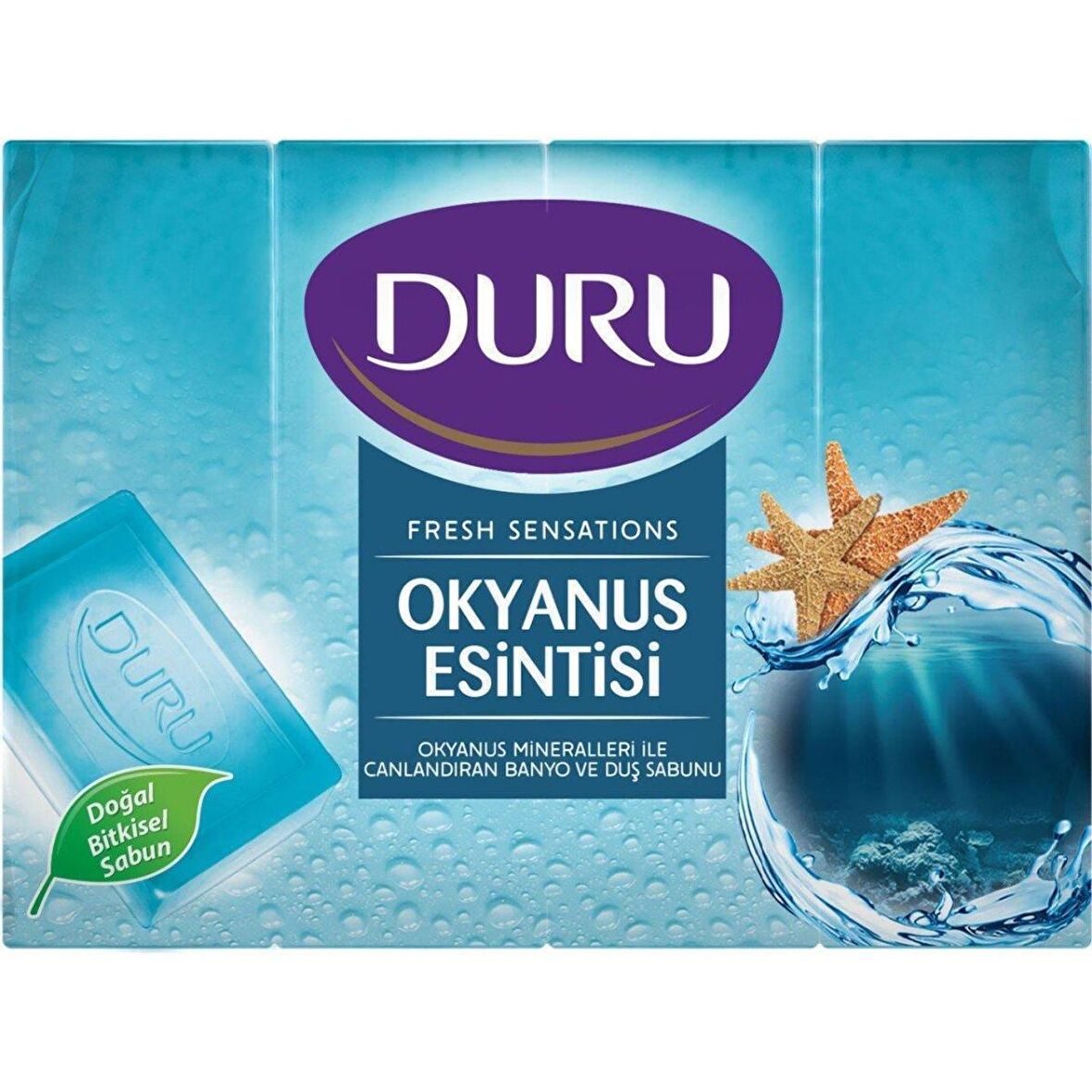 Duru Duş Sabunu Fresh Okyanus Tazeliği 4*150 Gr