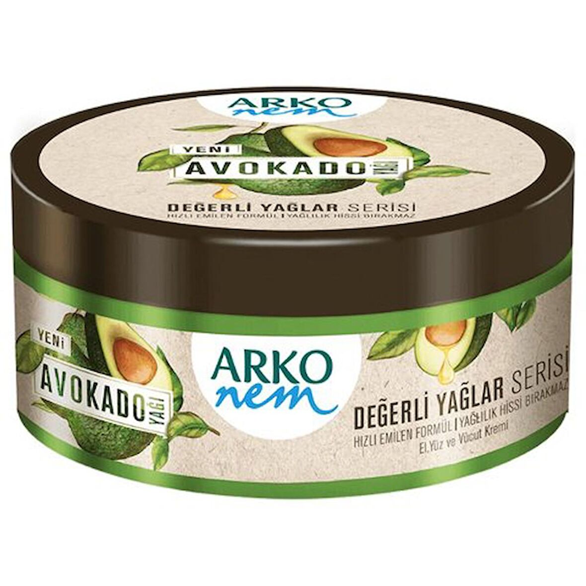 Arko Nem Değerli Yağlar El ve Vücut Kremi Avokado 150 Ml