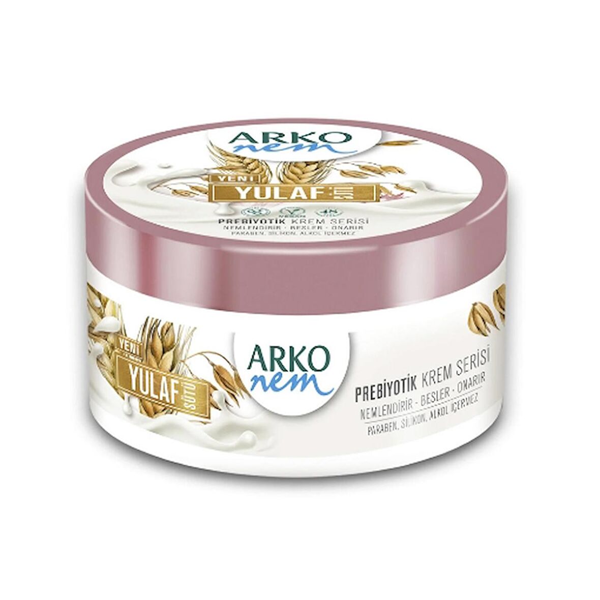 Arko Nem Krem Prebiyotik 250 ml. Yulaf Sütü (6'lı)