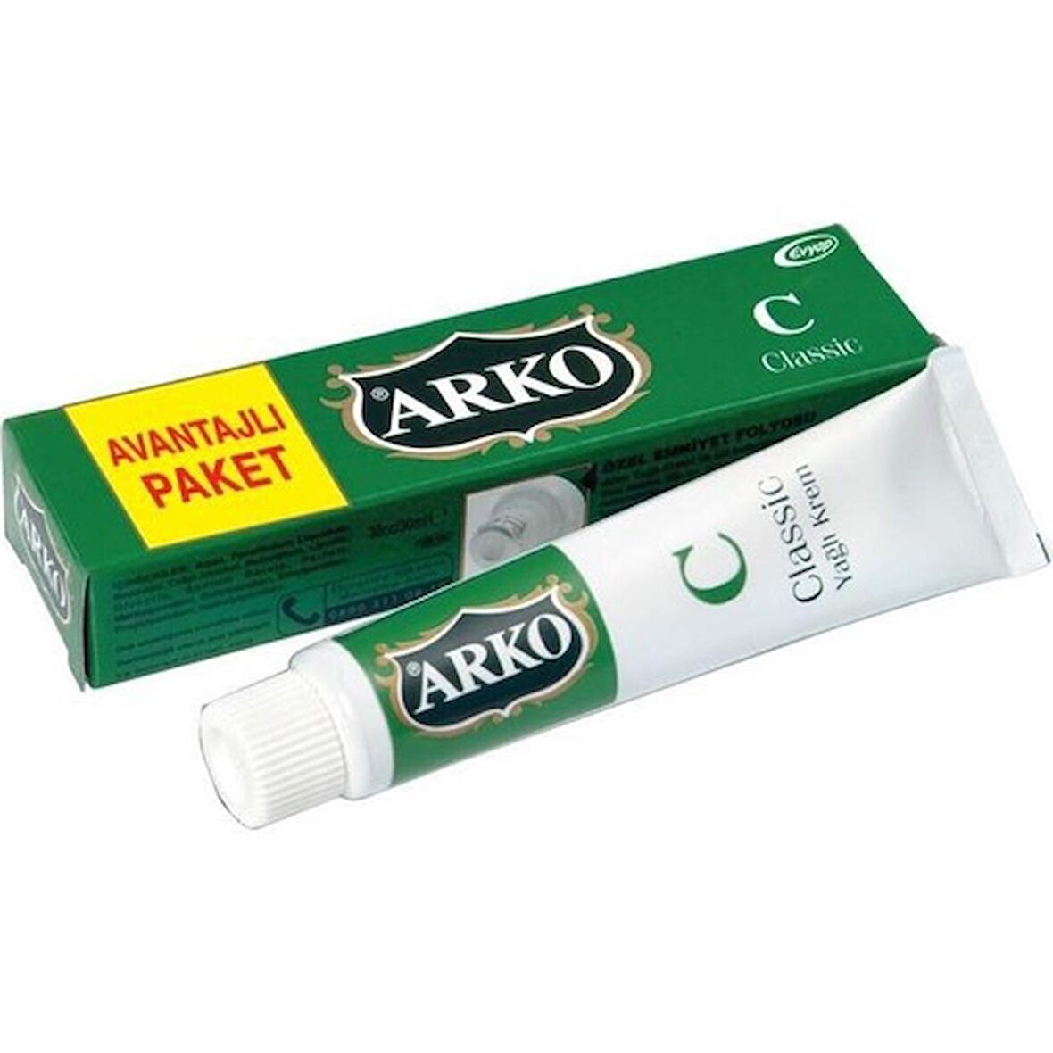 Arko Klasik 30 cc Yağlı Krem