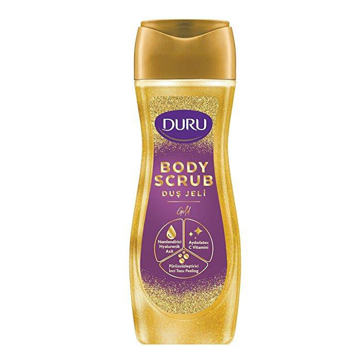 Duru Duş Jeli Body Scrub Gold 450 ml