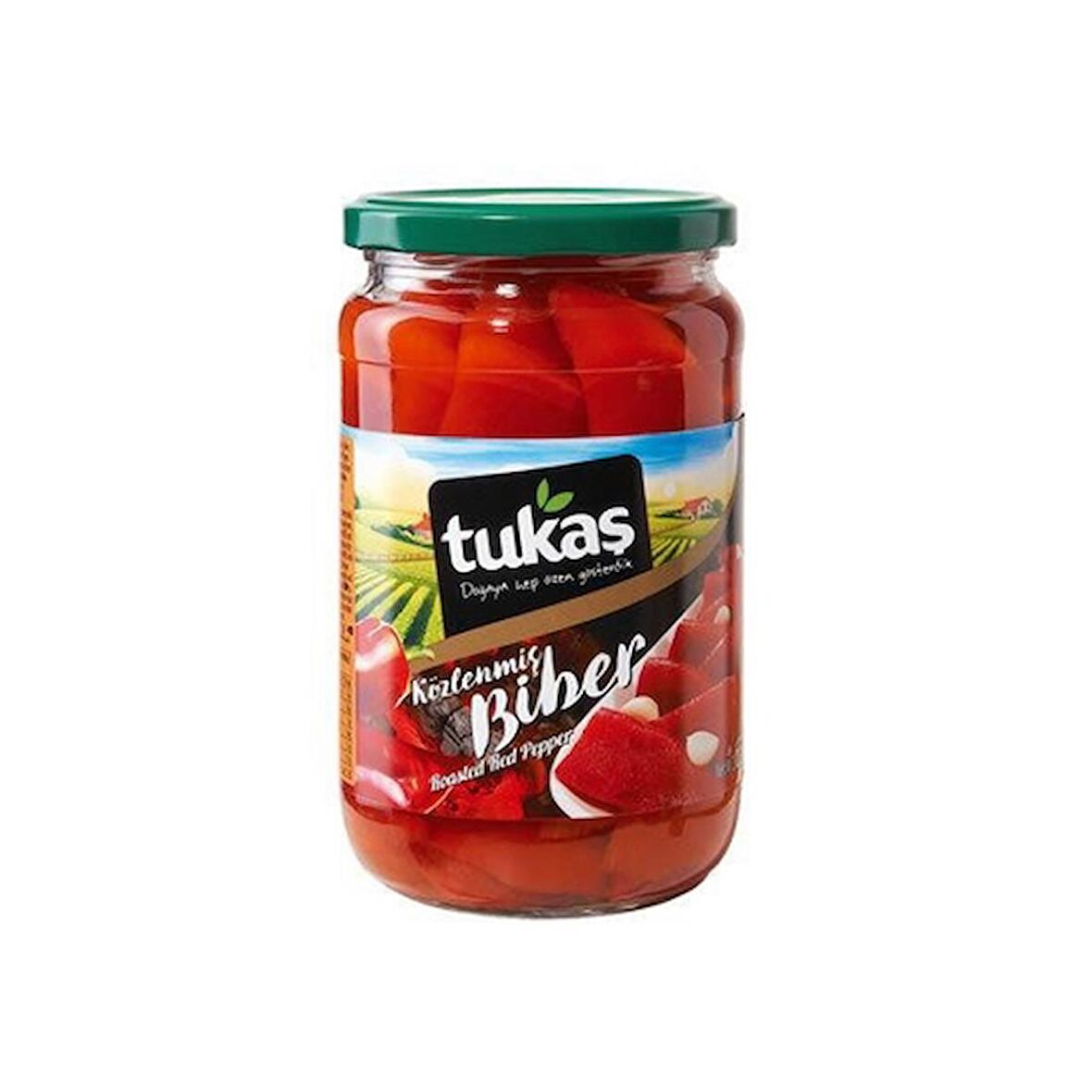 Tukaş Közlenmiş Biber 650 Gr.