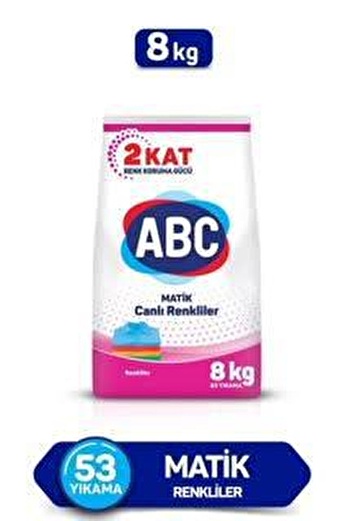 ABC MATİK RENKLİLER 8KG