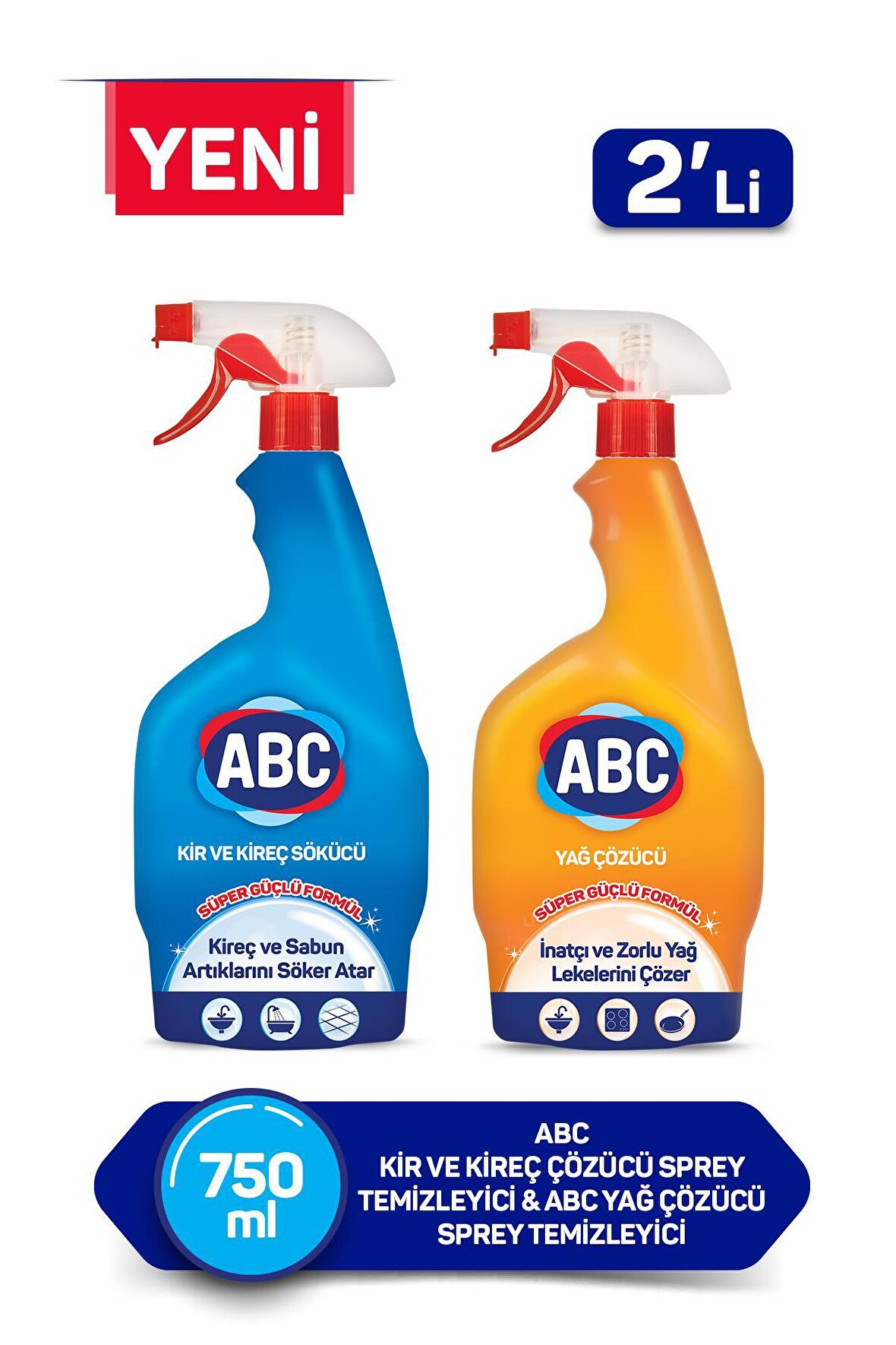 ABC Kir ve Yağ sökücü 750 ml