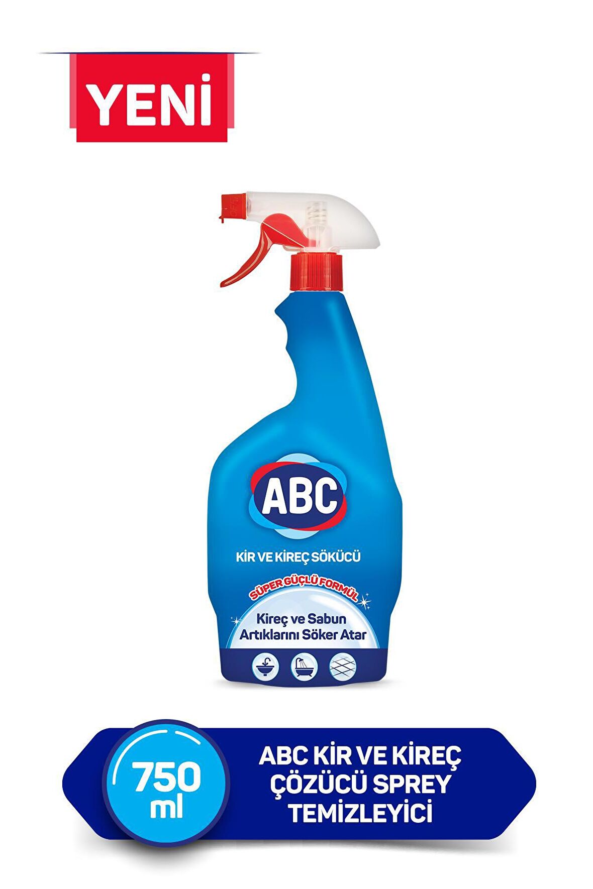 ABC SPREY KİREÇ SÖKÜCÜ 750 ML