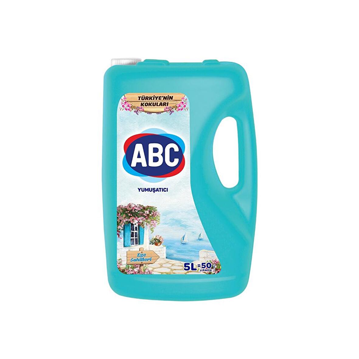 ABC Ege Sahilleri Beyazlar ve Renkliler İçin Yumuşatıcı 5000 ml 50 Yıkama