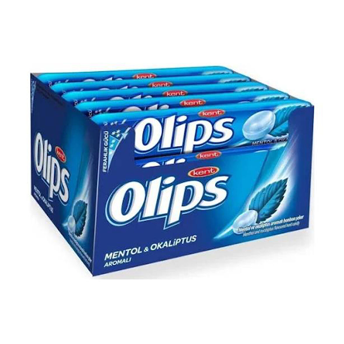 Olips Okaliptus Aromalı Bonbon Şekerleme 24 Adet x 28 g