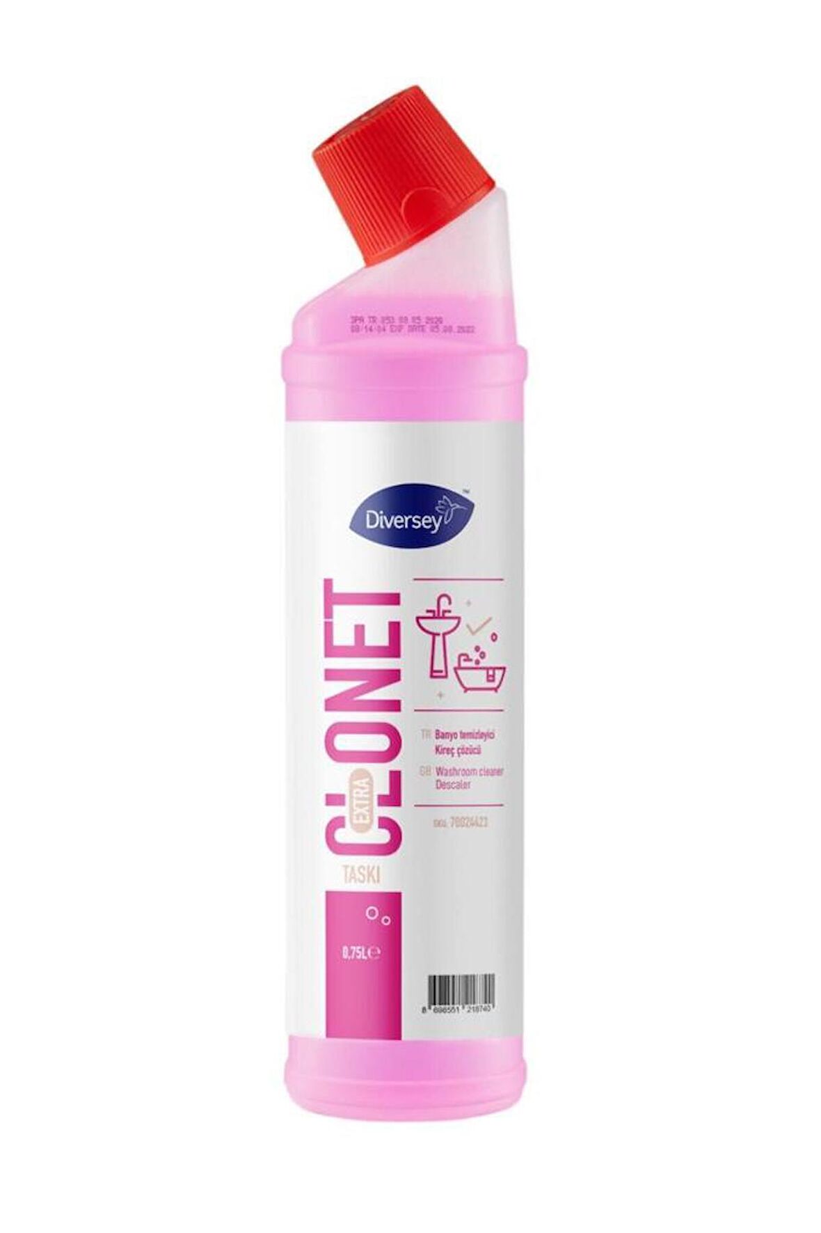 Clonet Extra W41 Banyo Temizleyici Ve Kireç Çözücü 750 ml