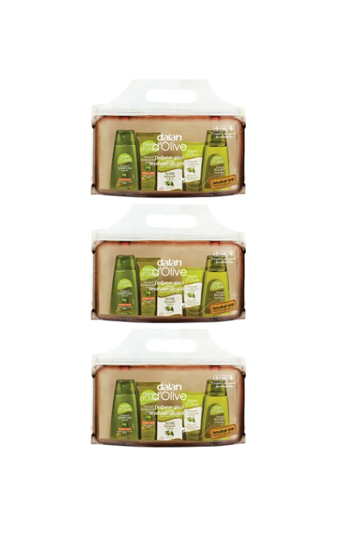 Seyahat Seti 5 Li ( Şampuan,Saç Kremi,Sabun,Krem,Duş Jeli 20 ml)X3