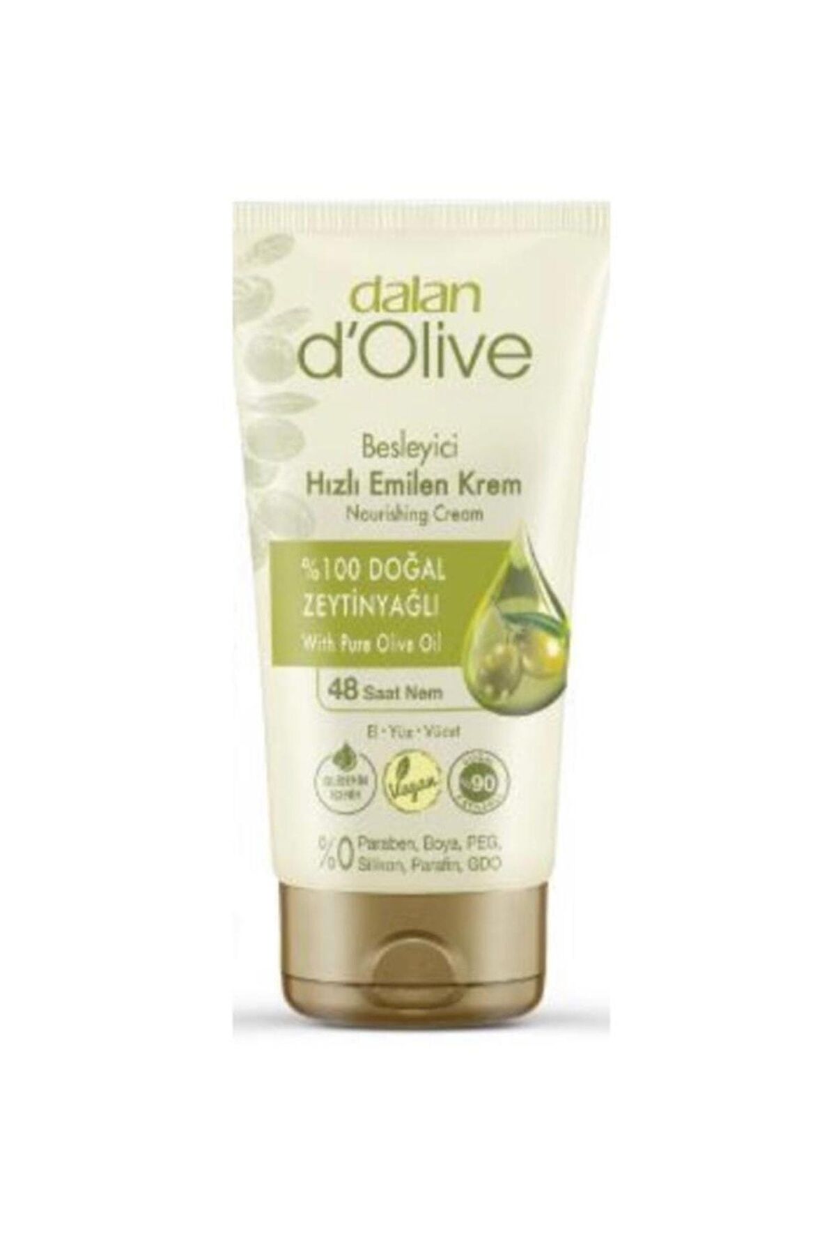 Dalan Dolive Krem Tüp 60ml Besleyici Zeytin Yağlı