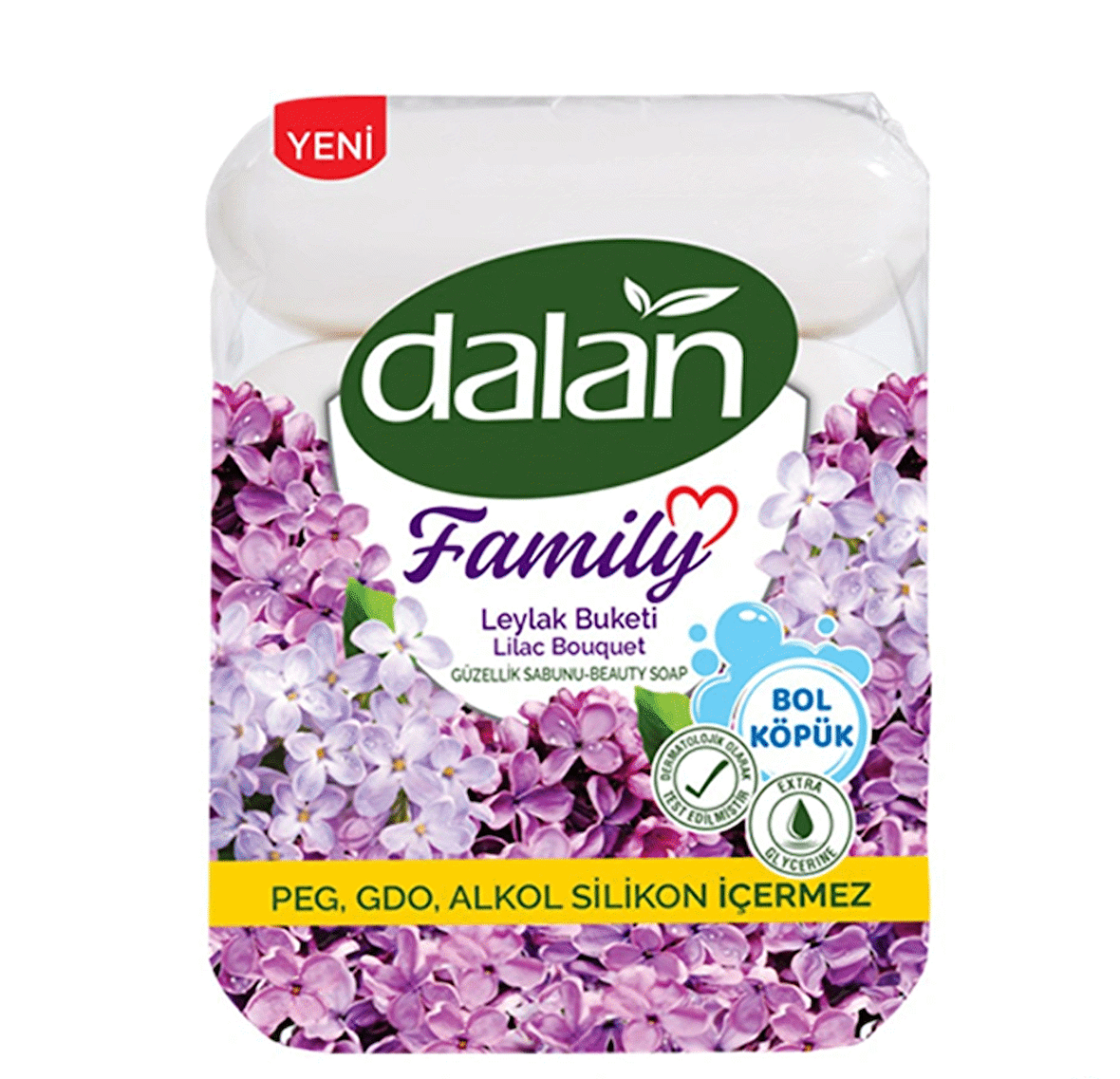 Dalan family sabun 75grx4'lü leylak buketi