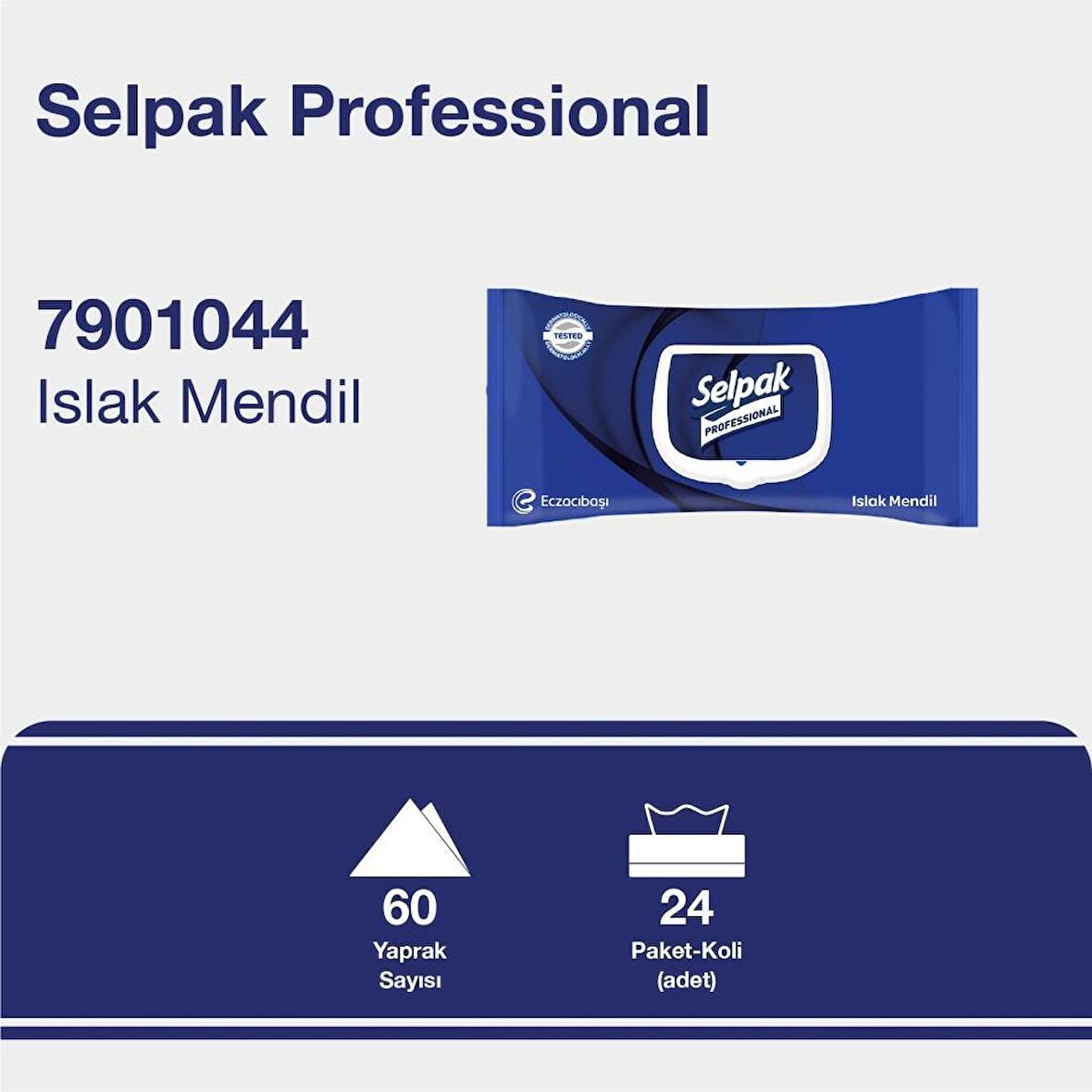 Selpak Professional 24 X 60'lı (1440) Premium Islak Mendil