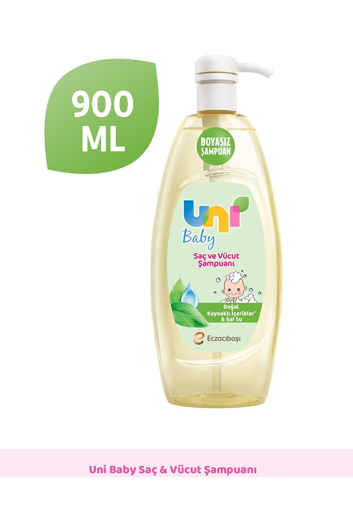 Unisex Bebek Şampuanı 900 ml x3