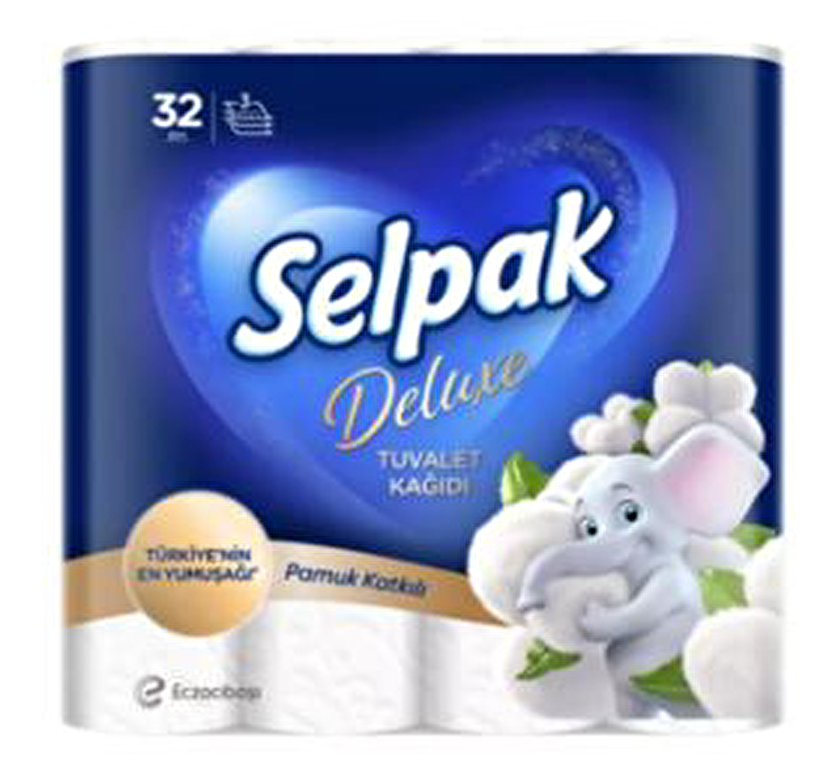 Selpak Deluxe 3 Katlı 32'li Tuvalet Kağıdı