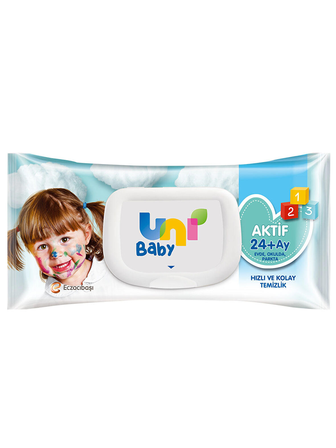 Uni Baby Aktif Islak Mendil 90 Yaprak