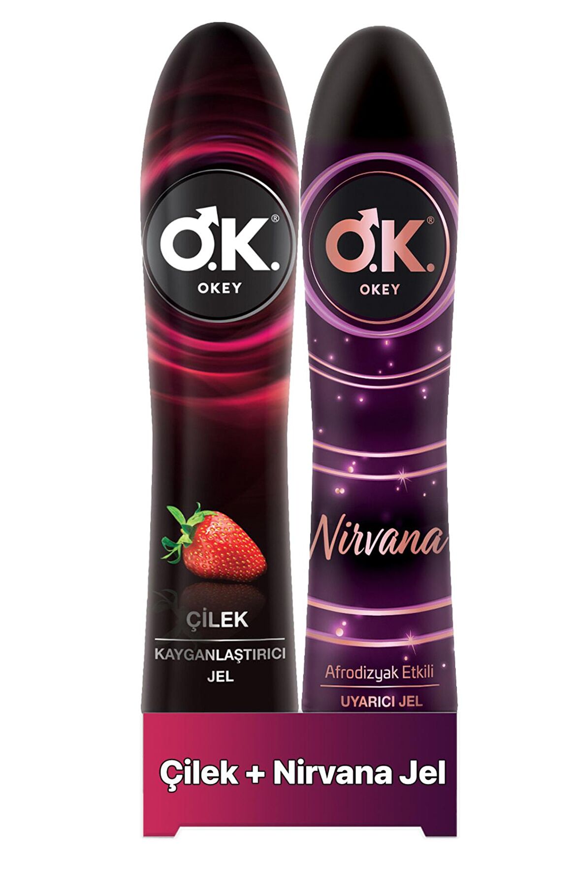 Kayganlaştırıcı Jel Çilek 100 ml Nirvana Kayganlaştırıcılı Jel 100ml