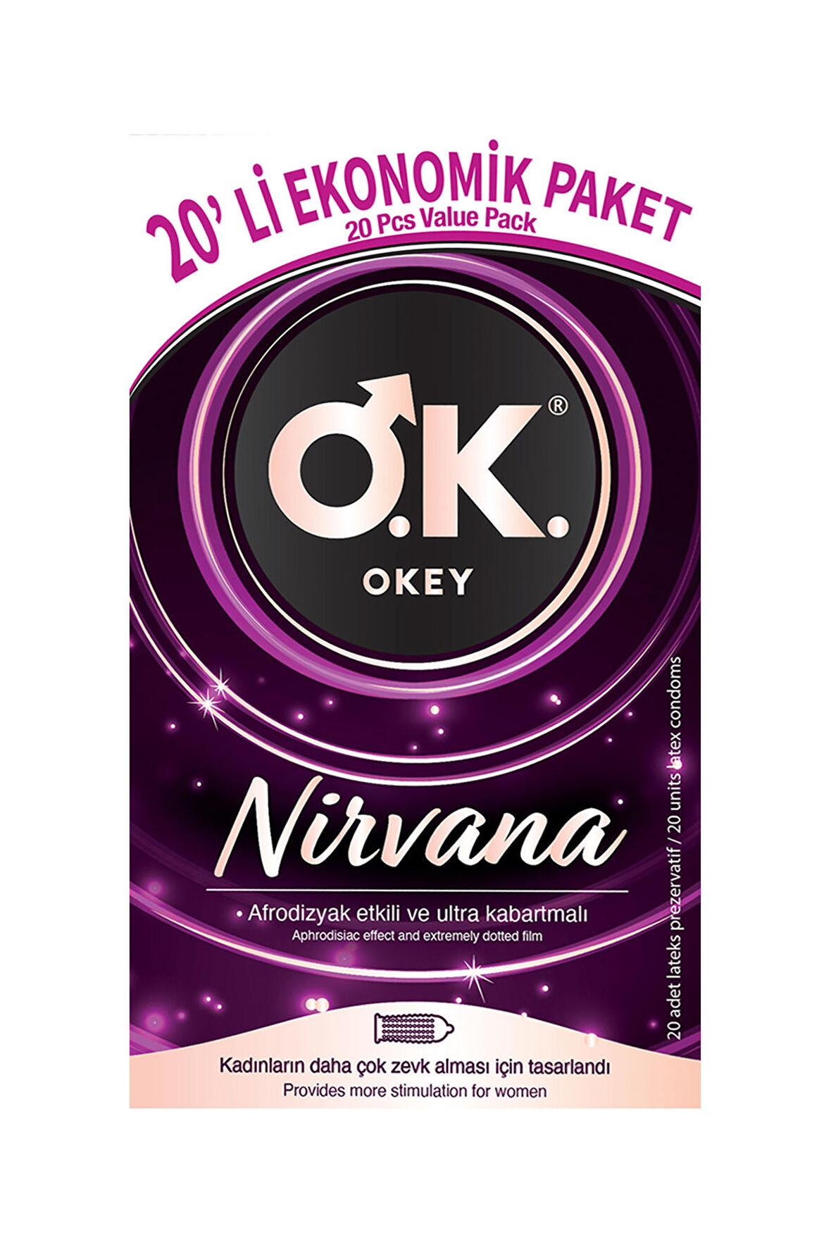 Nirvana 20li + Klasik 20li Prezervatif