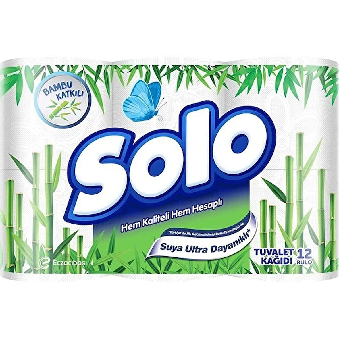Solo Bambu Tuvalet Kağıdı 12'li