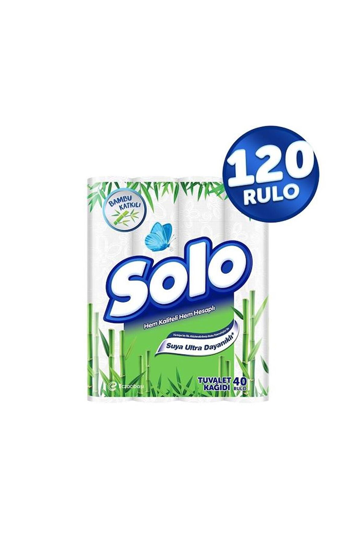 Solo Bambu Katkılı 120lı Tuvalet Kağıdı 