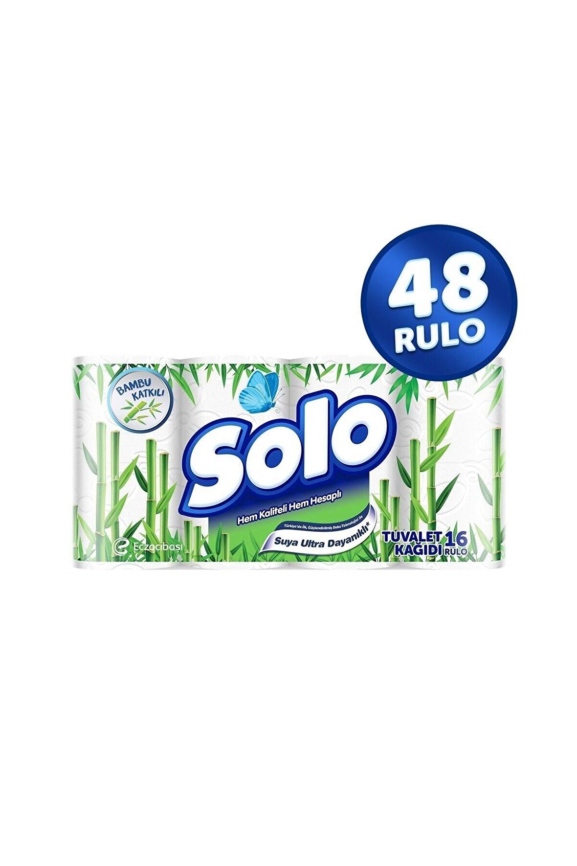 solo bambu tuvalet kağıdı  48 rulo