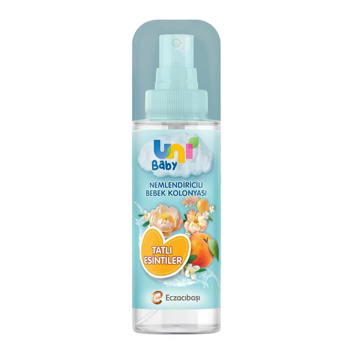 Uni Baby Nemlendiricili Bebek Kolonyası Tatlı Esintiler 150ml 3 Adet