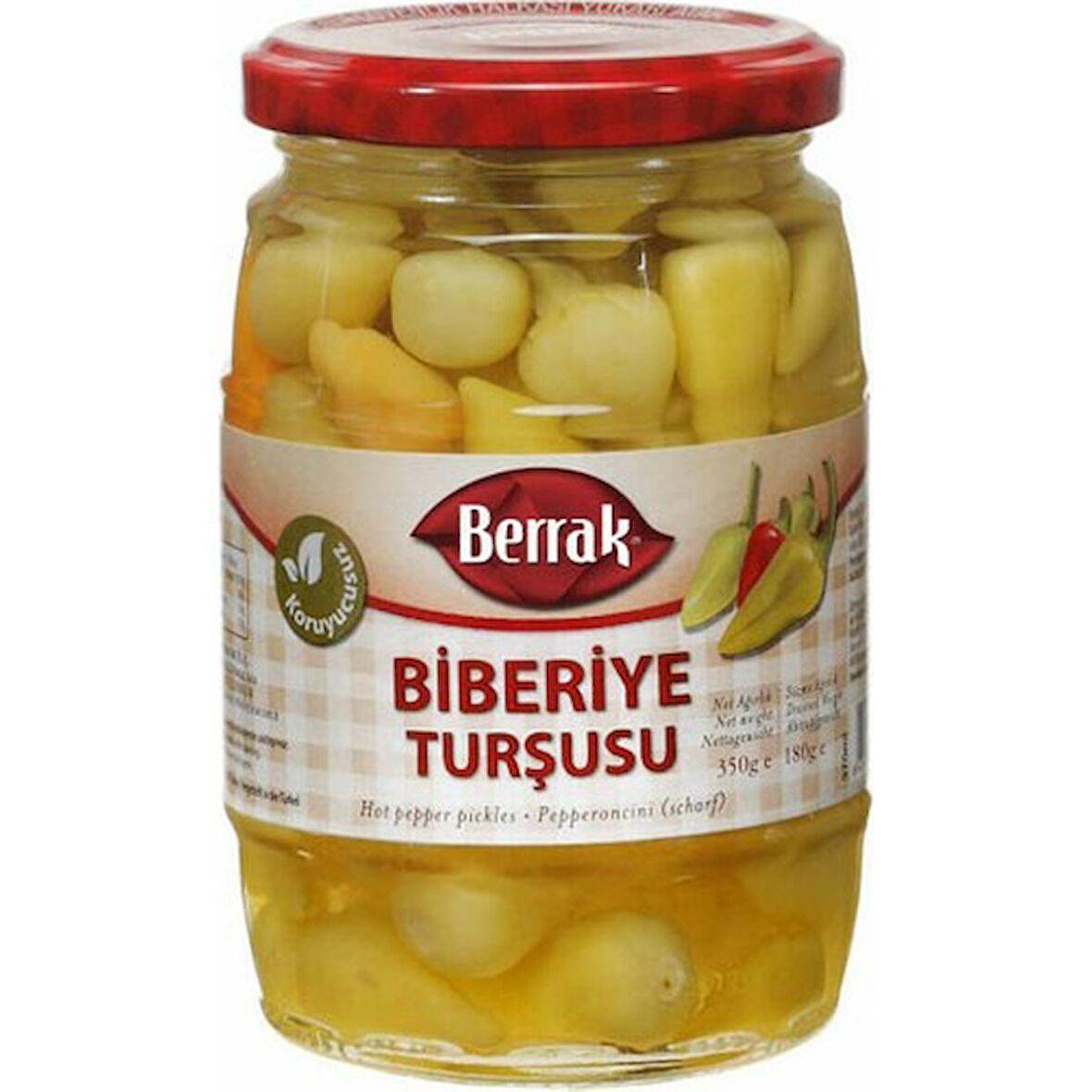 Berrak Biberiye Turşusu 370 ml Cam